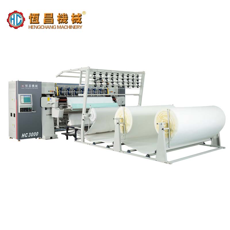 high-speed precision automatic shuttleless multi-needle quilting machine